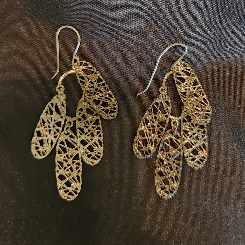 Elegant Silver Dangle Earrings